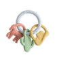 Mushie Silicone Teething Ring
