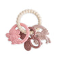 Mushie Silicone Teething Ring