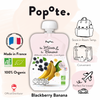 Popote – Organic Blackberries and Banana Puree (6+ months, 1-pack)