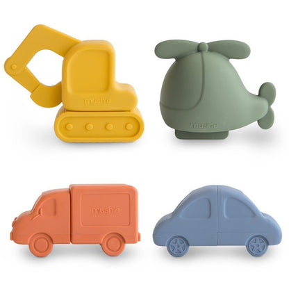 Mushie Silicone Bath Play Set
