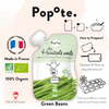Popote – Organic Green Beans Puree (6+ months, 1-pack)