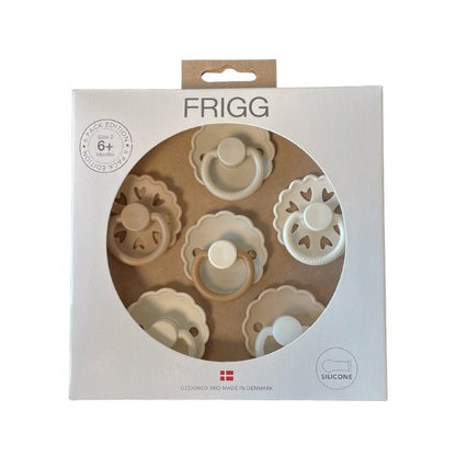 FRIGG 6-Pack Silicone Pacifiers 6-18M