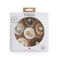 FRIGG 6-Pack Latex Pacifiers 6-18M