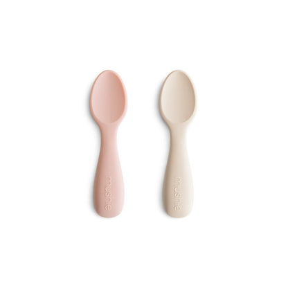 Mushie Toddler Starter Spoons (set of 2)