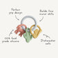 Mushie Silicone Teething Ring