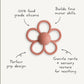 Mushie Rattle Teether