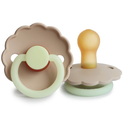 FRIGG Daisy Latex Night Pacifiers