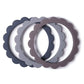 Mushie Flower Teether Bracelets