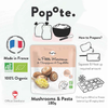 Popote – Organic Textured Meal Mushroom and Pasta (10+ months, 1-pack)