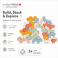 Mushie Wooden Balance Blocks Toy