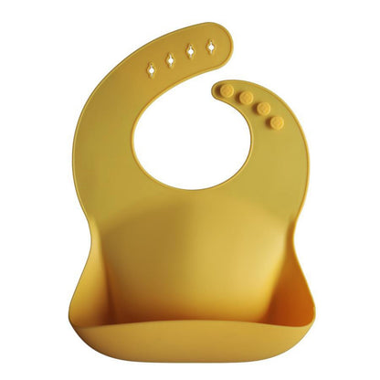 Mushie Silicone Bib - Plain