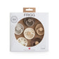 FRIGG 6-Pack Silicone Pacifiers 0-6M