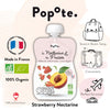 Popote – Organic Nectarine and Strawberries Puree (6+ months, 1-pack)